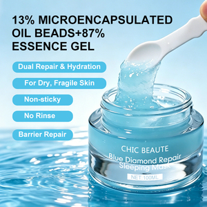 CHIC BEAUTE Bifida Ferment Lysate <span class=keywords><strong>Masque</strong></span> de nuit hydratant en profondeur anti-âge éclaircissant réduisant les ridules pour le visage - Product Image 2