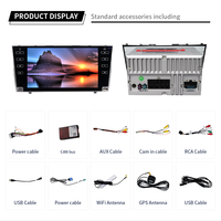 Amplificateur DSP Android KLYDE 9 avec garantie d'un an, autoradio GPS pour Camry 2007-2011 avec caméra de recul