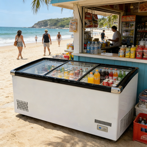 Congelador Vertical Comercial de Gran Capacidad en Oferta, Congelador Vertical Económico para Supermercados y Pescaderías - Product Image 1