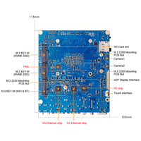 Carte de développement Orange Pi 6 Plus 64G 32G 16G, puissance de calcul IA de 45 TOPS, processeur 12 cœurs CD8160, Orange Pi 6 Plus 16 Go 32 Go 64 Go