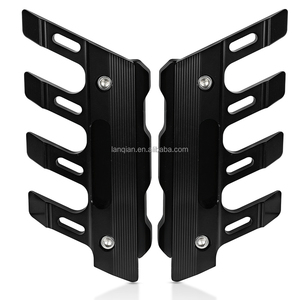 Accesorios para motocicleta Yamaha VMAX1700 2009-2020 V-MAX <span class=keywords><strong>VMAX</strong></span> <span class=keywords><strong>1700</strong></span>, soporte para matrícula con luz LED - Product Image 4