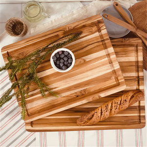 <span class=keywords><strong>Planche</strong></span> à découper <span class=keywords><strong>en</strong></span> <span class=keywords><strong>bois</strong></span> d'acacia de qualité supérieure avec rainure pour les jus, <span class=keywords><strong>grande</strong></span> <span class=keywords><strong>planche</strong></span> à découper réversible pour la préparation de la viande, des légumes et des fruits <span class=keywords><strong>en</strong></span> <span class=keywords><strong>cuisine</strong></span> - Product Image 4