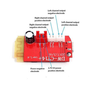 CT14 블루투스 전력 증폭기 보드 모듈 용 마이크로 4.2 스테레오 5VF 5W + 5W 미니 충전 포트 모터 드라이버 보드 - Product Image 6