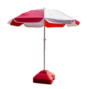 Wholesale Custom Outdoor <b>Foldable</b> Sun <b>Umbrella</b> Advertising Polyester PVC Vinyl Oxford Beach <b>Umbrellas</b> for Telecom - Product Image 5