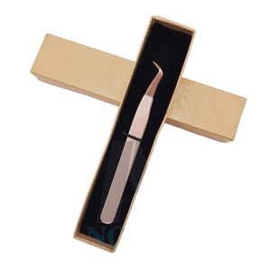 แหนบต่อขนตาอุปกรณ์ยกขนตาสแตนเลสเกรดการผ่าตัดระดับพรีเมียมด้ามจับแข็งแรงขายส่ง - Product Image 1