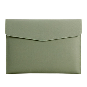 Porte-documents A4 en cuir PU avec logo personnalisé, dossier de classement professionnel, porte-documents de direction pour réunions, cadeau d'entreprise promotionnel - Product Image 4