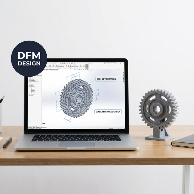 3D Design Service STL STP File Optimization for 3D Printing Manufacturing