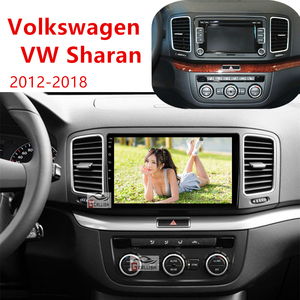 Reproductor DVD Android para el coche sistema de navegación GPS de la unidad para VW <span class=keywords><strong>Sharan</strong></span> 2012-2018 espejo enlace Playstore - Product Image 2