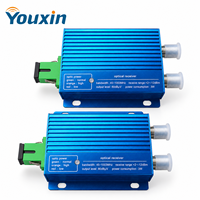 Mini-récepteur optique à fibre pour réseau FTTH, amplificateur GaAs, bande passante 45-1002 MHz pour accès à la fibre résidentiel