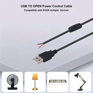 Cáp Chuyển Đổi Usb 2.0 Sang Mở Bằng Cáp Sạc Micro 1.5M USB Với Công Tắc 501 Bật/Tắt Cáp Usb Có Công Tắc - Product Image 4