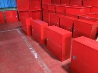 Armoire à enrouleur de tuyau d'incendie en acier inoxydable et acier doux, simple ou double porte, pour systèmes de lutte contre l'incendie et de protection incendie