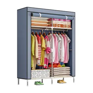 工厂面料衣柜最受欢迎产品家居卧室现代设计衣柜