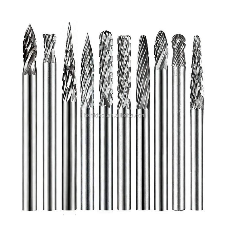 4 Flute Long Shank Corner Radius