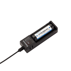 Keeppower K1 Carregador de Bateria Li-ion Universal para 18650, 21700, 16650 Baterias-Carregamento Rápido, Indicador LED, Design Compacto - Product Image 1