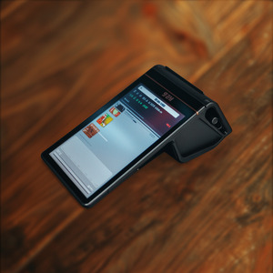 8inch di động cầm Tay <span class=keywords><strong>POS</strong></span> Máy abdroid <span class=keywords><strong>POS</strong></span> thiết bị đầu cuối thanh toán <span class=keywords><strong>POS</strong></span> hệ thống được xây dựng trong máy quét mã vạch máy in NFC đọc 4 gam Wifi - Product Image 1