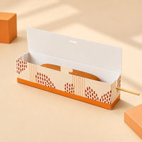 Caja Plegable para Hot Dogs, Impresión Personalizada al por Mayor, Ecológica, Resistente a la Grasa, Desechable, Proveedor de Envases de Alimentos