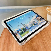 Étui intelligent avec porte-stylo pour iPad Air 5 Air 6 A16 11e M3 iPad Pro 11 12.9 13 10 Gen 10.5 10.2 9e 8e 6e 5e 9.7 pouces Mini 7 6