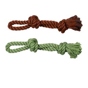 La nostra fabbrica all'ingrosso giocattoli della corda del cotone dell'animale domestico, compresi quelli per la durevolezza di addestramento, i denti di pulizia ed i cani da masticare - Product Image 1