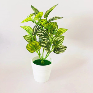 Artificial Potted Plant Greenery 31cm Height Indoor Decor Home <b>Office</b> <b>Decoration</b> - Product Image 2