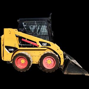 Chargeuse sur pneus Caterpillar 226B d'occasion de haute qualité, faible nombre d'heures, d'origine japonaise, CAT 226B d'occasion certifiée CE - Product Image 2