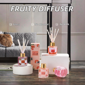 Аромат для дома 50 мл в стеклянном флаконе, модный фруктовый аромат, парфюм, эфирное масло для диффузоров с палочками - Product Image 2
