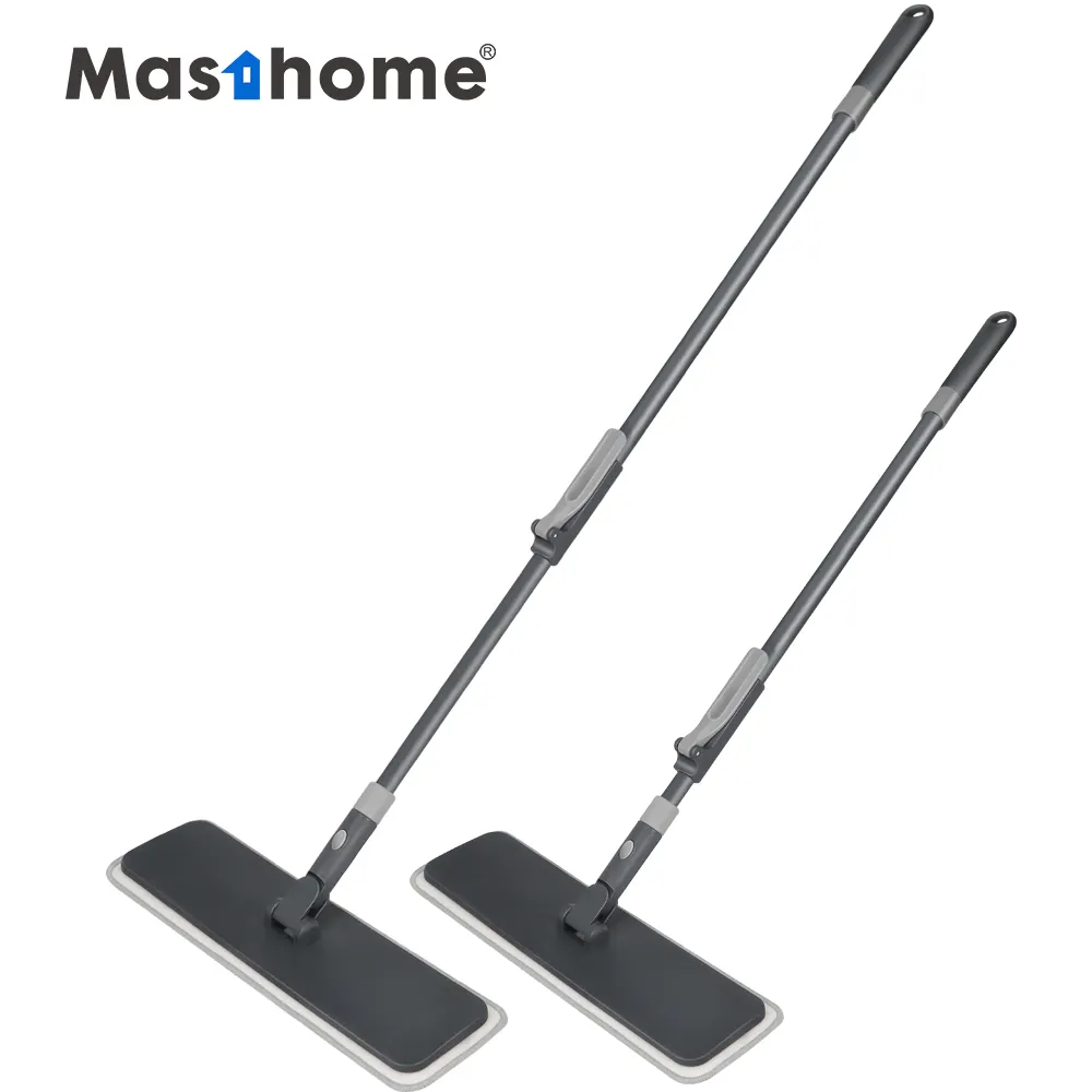 Mas thome Professional Nass-oder Trocken mikro faser 360 Rotierender Magic Floor Flacher Reinigungs mopp mit Teleskop-Eisen griff