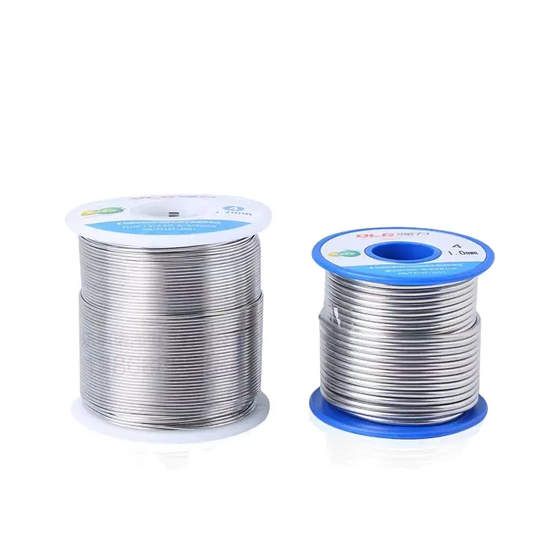 QLG tin solder wire 0.8mm 1.2mm 1.5mm 1.8mm price Sn45Pb55 leaded solder tin wire