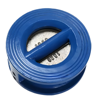 Clapet anti-retour manuel à bride en acier inoxydable pour haute température, pour eau/gaz/huile, certifié ASTM/ISO