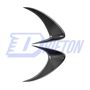 NOV Style Artura Exposed Carbon CF Rear Fender Inlets <b>Side</b> Vents Cover For Mclaren Artura 2023+ - Product Image 5