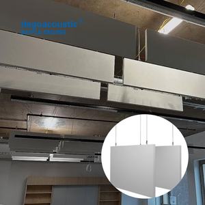 Panneau acoustique <span class=keywords><strong>Code</strong></span> SH 3D Diffuseur mural Pare-son <span class=keywords><strong>en</strong></span> mousse Câble <span class=keywords><strong>en</strong></span> acier Panneaux suspendus sans fil - Product Image 6