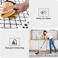 Tapis de cuisine 2 pièces, tapis de cuisine anti-fatigue rembourrés, tapis de cuisine antidérapants et imperméables pour le sol