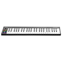 KONIX piano midi pour layar LED, baru murah 49 tombol MIDI Keyboard elektronik grosir piano midi pengontrol keyboard