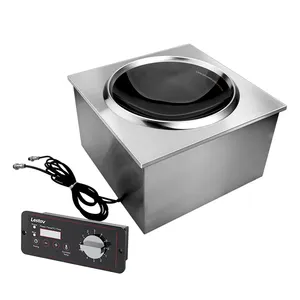 5KW High Power Commercial Electric Induction Cooker Cooking Machine 220V