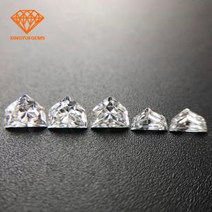 ซิงเยว่ ขายส่ง โมอิสซาไนต์คุณภาพดี ผลิตในห้องปฏิบัติการ รูปทรงครึ่งสี่เหลี่ยมคางหมู สี D  แบบเม็ดเดี่ยว  เปลี่ยนสี/เปล่งประกาย  ขนาด 3 มม.-10 มม. - Product Image 6