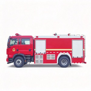 Camión de Bomberos de Agua y Espuma Sinotruk HOWO de 8t para Incendios Comunitarios y Industriales con Bomba de Alta Presión y Monitor - Product Image 2
