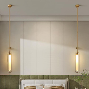 Modern Minimalist <b>Wall</b> Lamp Led <b>Light</b> E27 <b>Switch</b> Control Telescopic Pendant For Hotel Office Corridor - Product Image 3