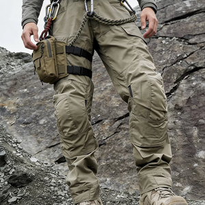<span class=keywords><strong>Pantaloni</strong></span> da Montagna G3 per Uomo Resistenti all'Usura con Protezioni per le Ginocchia Integrate, Motivo Mimetico, Stile Workwear - Product Image 2