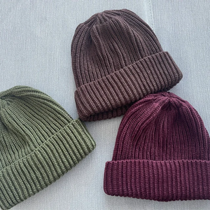 Bonnet Chapeaux pour Hommes Femmes Personnalisé PU Logo Manchette Bonnet En Tricot Entreprise Cadeau Hiver Pêcheur Bonnet IVA-C-H-32 - Product Image 6