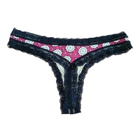 Culotte tanga pour filles, en coton, confortable, Sexy, sous-vêtements string, modèles, dessins clients,