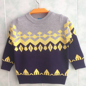 Nouveaux modèles de broderie faits à la main au crochet chandails pour enfants en laine islandaise - Product Image 3