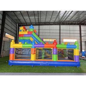 Khối Nhà Nảy Bơm Hơi Thương Mại Trượt Lâu Đài Bouncy Đi Bộ Mặt Trăng - Product Image 3