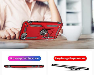 Support d'anneau magnétique pour iPhone 17 16 15 14 13 12 11 Pro Max - Étui de téléphone confortable et élégant - Product Image 2