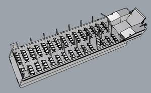 Barco de pasajeros grande de 120 Pax con soldadura de metal de aluminio personalizado con cubierta superior abierta y todos los sistemas de seguridad y rescate - Product Image 4