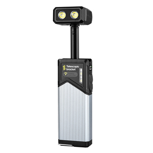 Lampe de travail 2025 nouveau USB Rechargeable Cob Led lampe de travail support télescopique tête lumière et aimant pour la réparation de voiture - Product Image 3