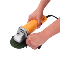 220V jaune haute puissance meuleuse d'angle électrique Portable carreaux de céramique outils de coupe métal Machine de polissage fer rouille polisseuse