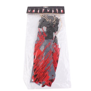 Décoration extérieure de Noël avec couteau ensanglanté, accessoires réutilisables en plastique pour maison hantée, bar, KTV, fête - Product Image 5