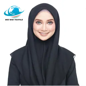 중국 제조자 컬러 이슬람 인스턴트 목도리 hijab 터번