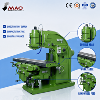 Machine de fraisage verticale CNC GSK simple à haute précision, certifiée CE SMAC, pour le traitement des métaux