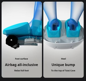 Alat Pijat Kaki Portabel Nirkabel dengan 5 Mode Getaran & Kompresi Panas - Meredakan Nyeri Neuropati dan Plantar Fasciitis - Product Image 5