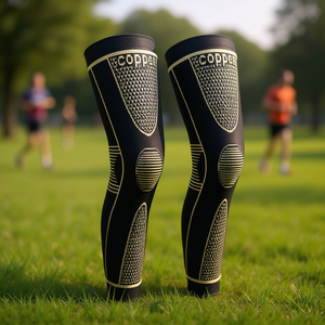 Estabilizador de rodilla Db Copper, soporte de compresión para aliviar el dolor de artritis, para correr, unisex, para todas las estaciones - Product Image 2